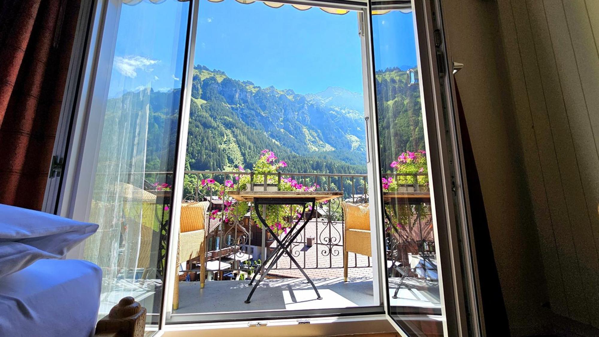 Hotel Schoenegg Wengen Exterior foto